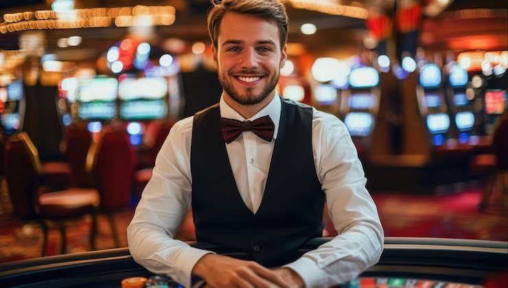 Interactive blackjack and roulette games optimized for touchscreen devices